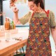 Apron 100% organic cotton (GOTS) - Fleurs des champs