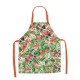 Apron 100% organic cotton (GOTS) - Noël floral