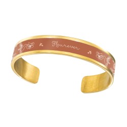 Bracelet manchette 8mm - Fleurever