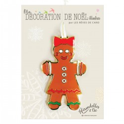 Christmas adornment - Délices de Noël (Mrs Gingerbread)