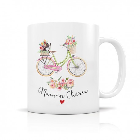 Mug ceramic 350ml - Spring Floral (maman chérie)