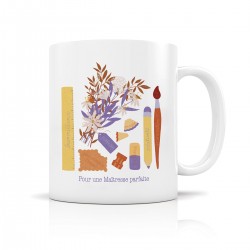 Mug ceramic 350ml - Bouquet d'amour (Pour une maîtresse parfaite)