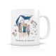 Mug céramique 350ml - Ecole de vie (Souvenirs de vacances)