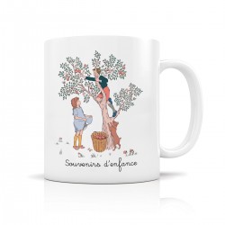 Mug ceramic 350ml - Ecole de vie (Souvenirs d'enfance)