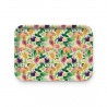 Tray recycled kraft (brillo 42x30 cm) - Flamingo Tropico