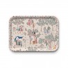 Plateau rectangulaire kraft (mat 42x30 cm) - Ecole de vie