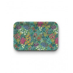 Plateau rectangulaire kraft (28x18 cm) - Jardin de cottage