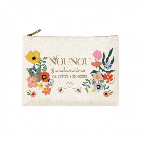 Small pouch - Le bonheur est partout (nounou)