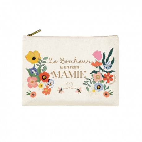 Small pouch - Le bonheur est partout (mamie)