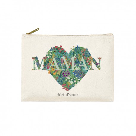 Small pouch - Jardin de cottage (maman)