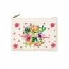 Trousse rectangulaire PM (20x13 cm) - Flamingo Tropico