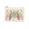 Small pouch - Paon-paon-pidou (cachemire)