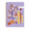 Carnet de notes A5 à spirale - Bouquet d'amour