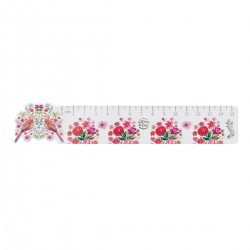 Graduated rule - Floral Folk