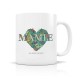 Mug ceramic 350ml - Jardin de cottage (mamie)