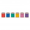 Set de 6 boîtes rondes bobine de fil (6 ass) en métal PM - Needles