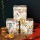 Small square tin 100g - Sara Miller (Palm Garden)