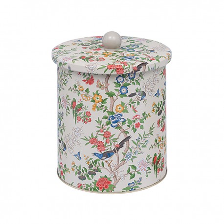 Biscuit tin box - Sanderson (Chinoiserie Hall)