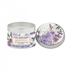 Large travel Candle - French Lilacs