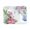 Plat rectangulaire en mélamine - Wild Hydrangea*
