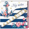 Matchbook pad & pen - Anchor