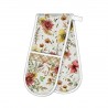 Gant de four double en coton - Fall Leaves & Flowers