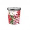 Candle jar & lid - Christmas Bouquet