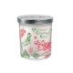Candle jar & lid - It's Christmastime