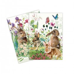 Kitchen towel set 2 - Bunny Meadow