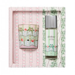 Coffret cadeau bougie parfumée 70g et spray - Cath Kidston (Wild Fl)