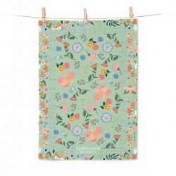 Towel 100% organic cotton - Le bonheur est partout