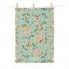 Towel 100% organic cotton - Le bonheur est partout