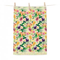 Towel 100% organic cotton (GOTS) - Flamingo Tropico