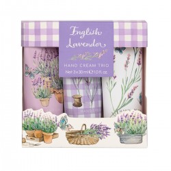 Three Hand Cream ( 3x30ml ) - English Lavender