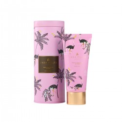 Crème mains parfumée 100ml & boîte métal -Sara Miller (Savannah pink)