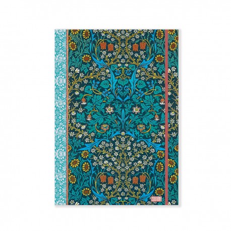 A4 notebook - William Morris (Blackthorn)