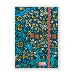 A6 notebook - William Morris (Blackthorn)