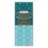 Magnetic shopping list - William Morris (Blackthorn light)