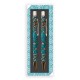 Coffret 2 stylos à bille - William Morris (Blackthorn)