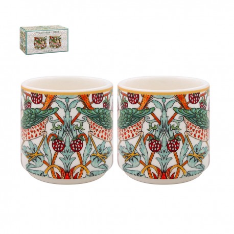 Egg cups - William Morris (Strawberry Thief)