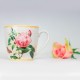 Breakfast mug - Redoute Rose