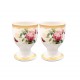 Egg cups - Redoute Rose