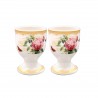 Set de 2 coquetiers en porcelaine - Redoute Rose