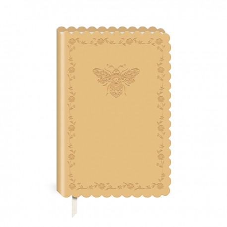 Vegan leather journal - Wildflower meadow (bee)