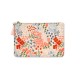 Embroidered pouch - Wildflower Meadow