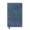 Carnet de notes couverture cuir vegan - Timeless Treasures (Indigo)