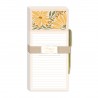 List pad with pen (Sunflower) - Flower Market