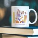 Mug ceramic 350ml - Bouquet d'amour (Pour une maîtresse parfaite)