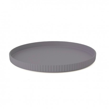 Bioloco Plant Deluxe Plate Dark Grey - Chic Mic