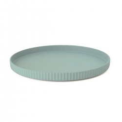 Bioloco Plant Deluxe Plate Powder Blue - Chic Mic